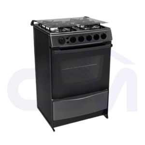Cuisinière Acrodym LF 60 GG40F Noir Toit Inox