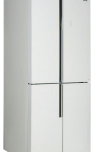 REFRIGERATEUR SIDE BY SIDE RAYLAN 440L GLASS BLANC(L78cm/P70cm/h180cm ) (4portes)